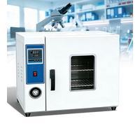 Vacuum Drying Oven 16L, Lab Heating and Drying Oven with Digital Controller and Vacuum Gauge, Temperature Range 50-280℃, Ideal for Laboratory Use