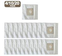 Vacuum Dust Bags for Am Basics G51 with Synthetic Material, Odour Control and High Suction Efficiency, Compatible with Berry, 4/10/20 Pieces (10 PACK)