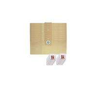 Vacuum Dust Bags for Aquavac 100 Omega, Wet & Dry Hobby 22, Pro Plus 200, 302, 1050, Pro 100 (Pack of 10) + Freshener Tabs