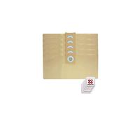 Vacuum Dust Bags for Aquavac 100 Omega, Wet & Dry Hobby 22, Pro Plus 200, 302, 1050, Pro 100 (Pack of 5) + Freshener Tabs