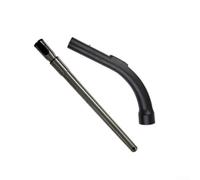 Vacuum Extension Wand 35mm Telescopic Suction Rod for Miele S524 Compact C1 C2 C3 with Bent End Hose Attachment(Handle+ Pole)