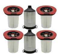 Vacuum Filter 12049774 RotationClean,Compatible for Bosch,Compatible for Unlid,10,Cordless Handheld Vacuum BCS BKS1051POW Parts(6pcs Kits)