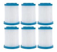 Vacuum Filter 90606058-01 Washable,Compatible for BlackDecker,SMARTECH 2in1 VPF20,Cordless Stick Vacuum Accessories(6pcs)