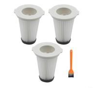Vacuum Filter For Einhell TE-SV 18 Li, 3-Pack Washable & Reusable HEPA Replacement Filters With Cleaning Brush, High-Quality Dust & For Mold Protection, Easy To Install