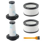 Vacuum Filter for Rowenta X-FORCE FLEX 9.60, for Rowenta X-FORCE FLEX 9.60 X-NANO ESSENTIAL, Washable HEPA Filter for ZR009010, ZR009012, 2 Pre-Filters & 2 Motor Filters