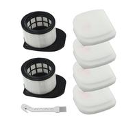 Vacuum Filter for Shark Stratos IZ400 IZ420, 2 Post Filters 4 Foam Felt Kits with Brush, Cordless Cleaner Parts