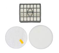 Vacuum Filter Hepa Filter & Foam Felt Filters Kit Compatible with Shark Rotator Slim-Lite Lift-Away NV340 NV341 NV341Q Foam & Felt Filter , Replacement Part 1229FC340 XHF340