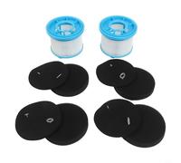 Vacuum Filter Kit for Bissell For PowerClean For FurFinder 280W Model with 2 Filters and 4 Pre Filter Pads Providing Effective Dust Filtration and Easy Replacement