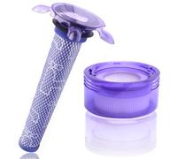 Vacuum Filter Replacement Compatible with Dyson V8 Fluffy Cordless Vacuum Cleaner Model SV25, Dyson V8 New Handheld Vacuum (1 HEPA Filters+1 Pre Filters)