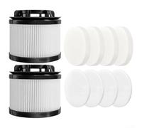 Vacuum Filter Replacement for LVAC200 Cordless Model Compatible with LSV V201 WUS, 6 Piece Set with Pre Motor and Post Motor Filters for Efficient Dust Removal