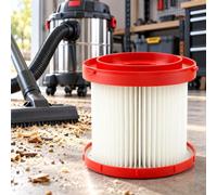 Vacuum Filter Replacement for Metabo ASR 25 L SC | High efficiency pleated filter with washable design, helping maintain strong suction and cleaner air during vacuum cleaning.