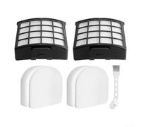 Vacuum Filter Replacement Kit for Shark AZ3900UKT AZ3900UKTBK Washable Foam Felt HEPA Filters with Cleaning Brush Reusable Set