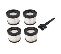 Vacuum Filter Replacement Non Woven Fabric Plastic 4 Pack High Efficiency Dust Filtration for 49 90 1900 0882 20 49 90 0160 0880 20 Workshop Home Use