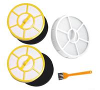 Vacuum Filter Replacement Parts Fits for Karcher VC3 Models, Robot Vacuum Accessories Inlude: 3 Filter + 1 Cleaning Brush