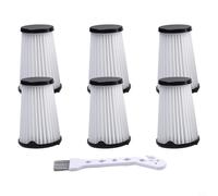 Vacuum Filters 6 Pack Compatible with For Electrolux EHVS2510AW VS3510AR Replacement Filters to Support Continuous Vacuum Performance and Cleaner Air
