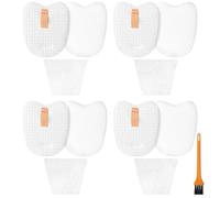 Vacuum Filters Kit Replacement for Shark Rocket Vacuum HV345 ZS350 ZS351 ZS352 HV320 HV321 HV322 HV324Q HV345 UV330 UV422 UV480, Parts XPMFK320&1084FTV320, Holdclean 4 Foam & Felt Filters and 4