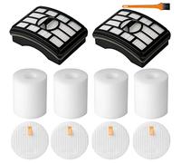 Vacuum Filters Kit Replacement for Shark Rotator Pro Lift-Away NV500, NV501, NV502, NV503, NV505, NV510, NV520, Holdclean 4 Foam & Felt Filters and 2 Post-Motor Filter (Not Fit NV650,NV750 Series)