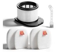 Vacuum Filters Replacement for Shark IZ400UKT IZ402UKTSB IZ420UKT IZ400UK Stratos Cordless Stick Vacuum Cleaner, 1 HEPA + 2 Foam & Felt kit