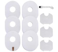 Vacuum Filters Replacement for Shark Rocket, 3 Post-Filters + 3 Foam + 3 Felt Filters Kit for Vacuum HV300, HV300W, HV301, HV302, HV303, HV305, HV308, HV310, UV450, Replaces Part XFFV300