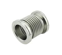 Vacuum Flexible Bellows, 304 Flexible Stainless Steel Bellows Hose Quick Flange Vacuum Fitting Multiple Sizes(150mm)
