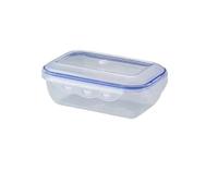 Vacuum Food Containers Microwave Safe Storage Box Fresh-Keeping Sealing Box Transparent Storage Container Fridge Food Dispenser(4pcs 580ml No Pump)