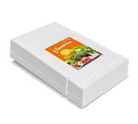 Vacuum Food Sealer Bags 15X25cm 100 Bags Pre-Cut Textured Food Sous Vide Bags, Thick Embossed Vacuum Sealer Bags for Food Storage and Sous Vide Cooker