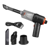 Vacuum for Car - Powerful 4500PA Suction System, Rechargeable Handheld Cleaner, Compact Wireless Design, Carpet Floor Dust Removal Equipment | Everyday Cleaning for Automobiles