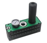 Vacuum Generator, Multi Stage Pneumatic Vacuum Generator High Suction Air Ejector Large Flow Processor for Industrial Use,for Industrial Automation(QPM405B-A-D)