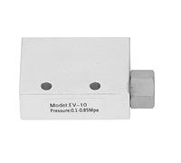 Vacuum Generator Pneumatic Exhaust Air Ejector Fitting, Aluminium Alloy Large Flow Valve, High Performance Vacuum Ejector for Industrial Use with Design (EV-10)