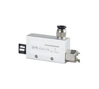 Vacuum generator with strong suction force CV-10/15/20/25 suction cup negative pressure control vacuum valve pneumatic(CV 30 8mm connector silencer)