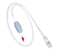 Vacuum Gravel Cleaner for Aquariums - 2.1 Meter Aquarium Washer, Gravel Extraction Pipe with Adjustable Flow | Maintenance Equipment for Beginners, Betta, Guppy, , Turtle, Pond, Habit