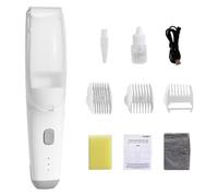 Vacuum Hair Trimmer Hair Trimmer USB Rechargeable Cordless Haircut Machine with 3 Guide Comb for Baby Cordless Toddler Haircut Machine