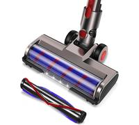 Vacuum Head Replacement for Dyson V7 V8 V15 V10 V11 SV14 SV12 SV11 SV10 Vacuum Cleaners with 4 LED Headlights and 2 Replacement Rollers Brush Head Replacement for Hardwood Floor Carpets Attachment