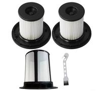 Vacuum HEPA Filter Kit With Screen Cover And Cleaning Brush For Bosch Unlimited 6 Vacuum Cleaner Models BCS611AM/05 BCS612W/01 BBS611W2TW/04 For Efficient Dust Filtration(B)