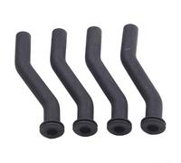 Vacuum Hose 596163 Replacement Rubber Tubing Kit with Clamps for Vertical Engine 44T977 Mower Repair