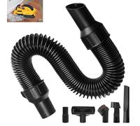 Vacuum Hose Assembly N445803 and Vacuum Attachments Kit, Compatible with DeWalt DC515, DC515K, DCV517B, DCV517M1 - Use with a Vacuum Cleaner Attachments N445803 Replacement Vacuum Hose
