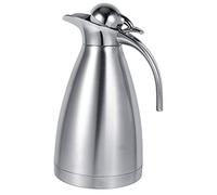 Vacuum Hot Water Jug 2L, Stainless Steel Thermos Double Wall Vacuum Jug Insulation Teapot Insulated Coffee Pot Coffee Plunger, ForTea Beverage Milk Juice (Type A Plastic Handle)