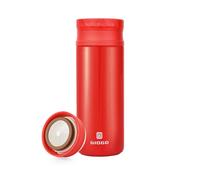 Vacuum Insulated Flask 450ml/15.2oz Stainless Steel Thermo Water Flasks for Coffee Water Hot and Cold Drink Flasks(Red)