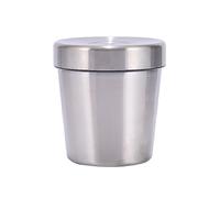 Vacuum Insulated Portable Ice Cream Container. Keeps Ice Cream, Gelato and Frozen Yoghurt Frozen For Up to 4 Hours (Silver)