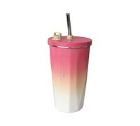 Vacuum Insulated Stainless Steel Tumblers with Straw Lid Food Grade Drink Container for Daily Commutes Sports Insulated Stainless Steel Tumblers for Hot and Cold