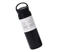 Vacuum Insulated Stainless Steel Water Cup 500ml Capacity Drinkware with Portable Handle Dishwasher Safe Coffee Mug Stainless Steel Travel Mug