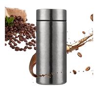 Vacuum Insulated Water Bottle - 200ml Leak-Proof Hydration Drinkware,Vacuum Insulated Bottle Titanium Cup,for Picnic Gym Camping Hiking Cycling Girls Teens Boys Adults Students
