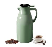 Vacuum Jug 2L 6- Layers Thermos Jug Hot Water Insulation Pot Coffee Pot Teapot Coffee Pan Thermos Insulation Pan for Juice Milk Tea Cafe Drinks Office Camping