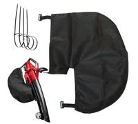 Vacuum leaf blower, replacement bag made of non-woven fabric with zip on the base, collection bag for leaf vacuum cleaners in the garden, for use in garden, yard, park, path, driveway, patio