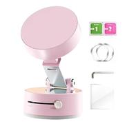 Vacuum Magnetic Car Phone Mount | Strong Suction Cup Mobile Phone Holder - Retractable Navigation Stand, 360-Degree Rotating, Adjustable Smartphone Stand For Shower Vehicle