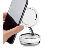 Vacuum Magnetic Holders, Suction Phones Mount, 2.6x2.6x1.34 Inches, Adjustable Cradle Stand, Strong Windshield Grip, Rotatable Phone Holder for Car Navigation and Use, Multicolor