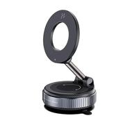 Vacuum Magnetic Phone Holder for Car, 2026 Vmag-S1, Suction Phone Mount 360° Rotatable, Foldable & Adjustable, for iPhone 17 Pro MAX 16 15 14 13 12 & Android, Black