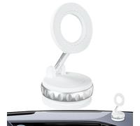 Vacuum Magnetic Phone Holder | Vacuum Suction Magnetic Phone Holder Stand - Foldable 360 Degree Rotatable Mobile Stand, Easy Gadgets Car Accessories for Most Smartphones