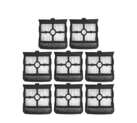 Vacuum Mop Accessories Roller Brush Filter Replacement Parts, Compatible for Rowenta, X-Clean 10(Filter 8pcs)