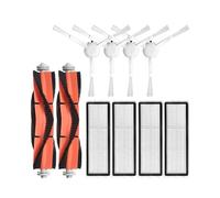 Vacuum Parts，Main Brush，Hepa Filter，Side Brushes，full Mop Cloth，Compatible For Xiaomi Mijia Vacuum 1C 2C 1T F9 STYTJ01ZHM STYTJ02ZHM (Color : As Shown-01)